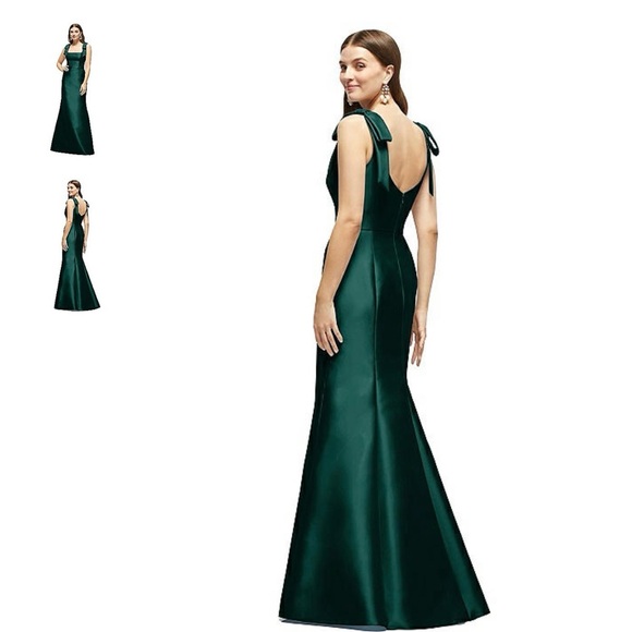 ALFRED SUNG Dark Green Maxi Dress - Picture 2 of 5